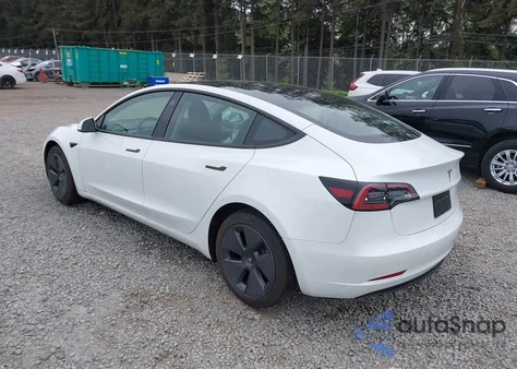 2023 Tesla Model 3 Rear-Wheel Drive from USA, damaged, VIN 5YJ3E1EAXPF611882